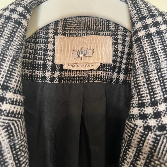 Ba&sh Windowpane Lou Coat Size Small - Picture 9 of 11